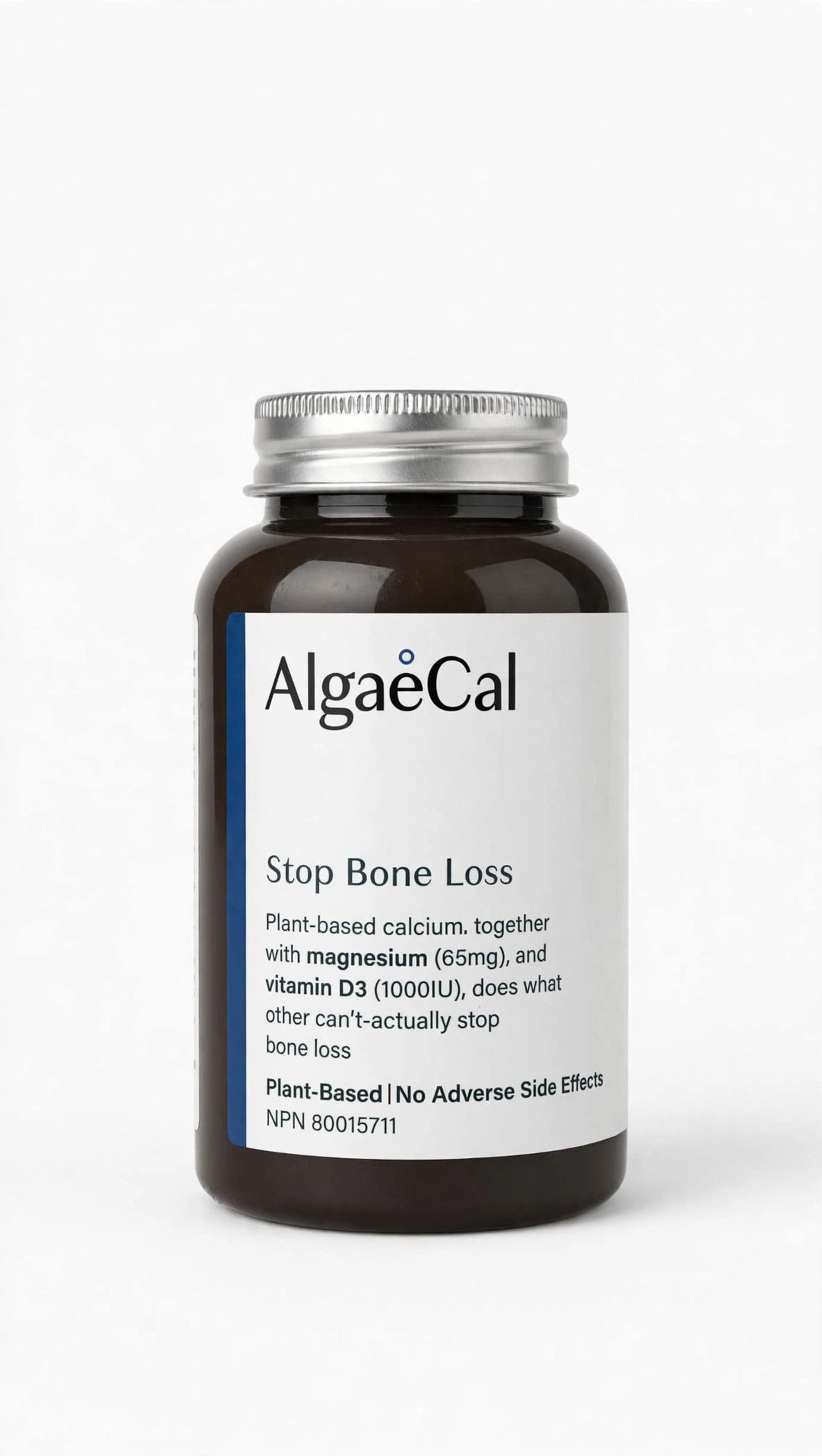 AlgaeCal Plant-Based Calcium – Bone Health with Magnesium & Vitamin D3
