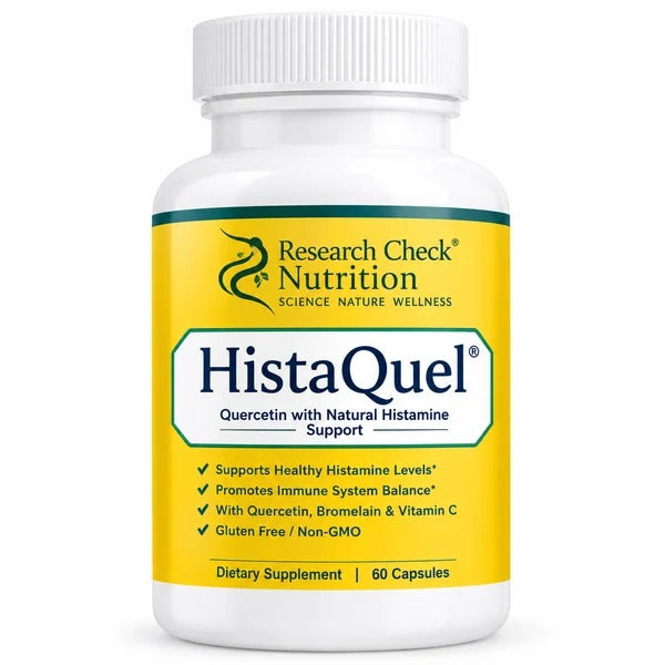HistaQuel Quercetin with Natural Histamine Support – 60 Capsules