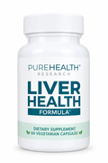 PureHealth Research Liver Health Formula – 60 Vegetarian Capsules
