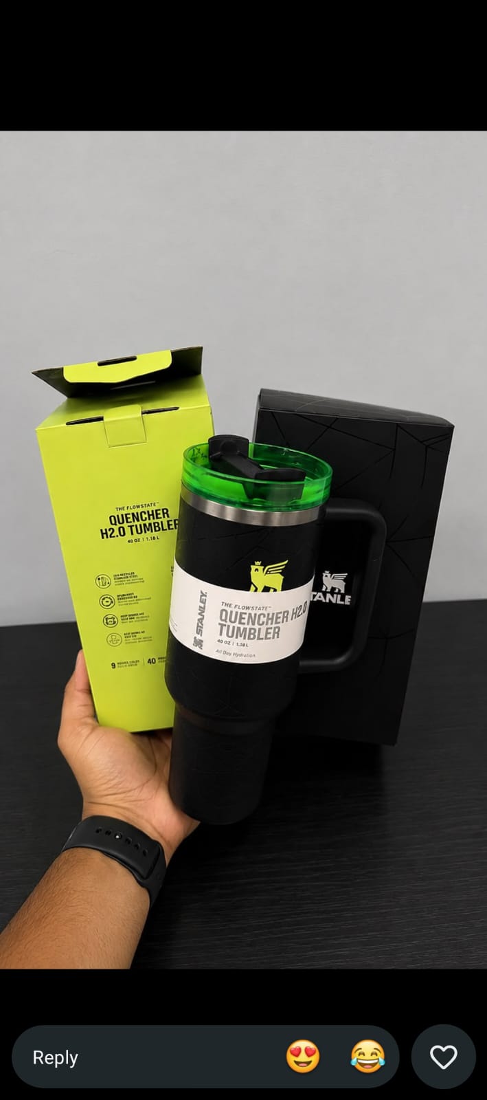 Stanley Quencher H2.0 FlowState Tumbler 40oz – Insulated