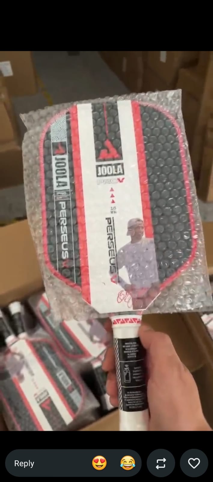 JOOLA Perseus Pro Pickleball Paddle – 16mm Carbon