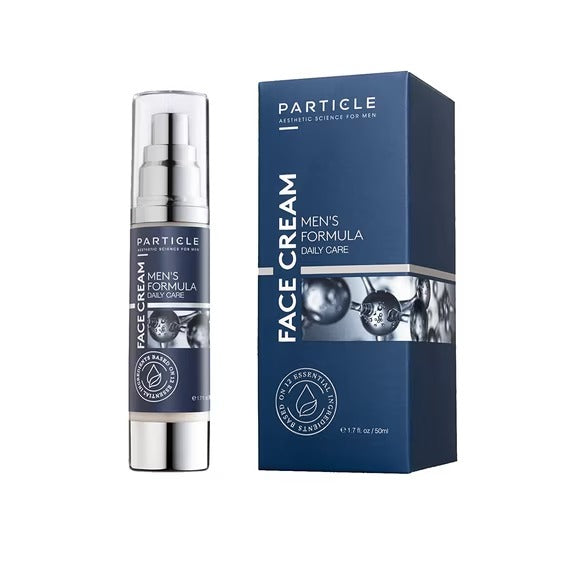 Particle Face Cream for Men – Daily Anti-Aging Moisturizer, 50ml