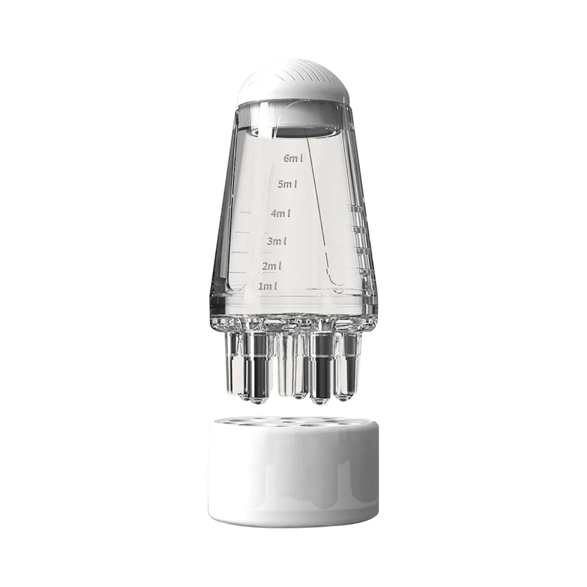 Hair Oil Applicator Comb - Root Comb Dispenser Bottle for Precise Oiling