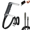 2-in-1 Phone Stand Fast Charging Cable – Type-C Charger with Mobile Holder