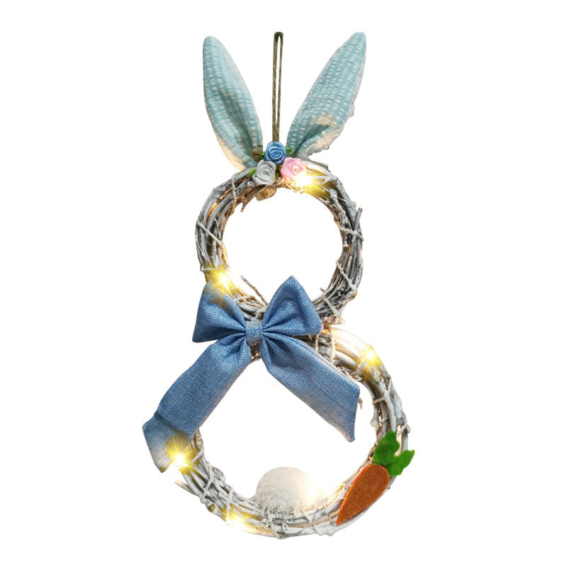Bunny LED Wreath