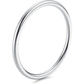 Minimalist 925 Silver Stackable Ring