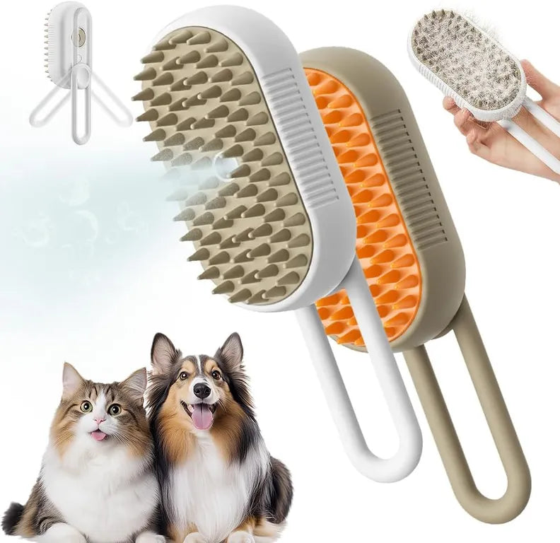 2-in-1 Pet Shower Brush